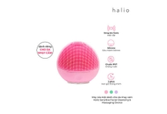 Máy rửa mặt dành cho da nhạy cảm Halio Sensitive Facial Cleansing & Massaging Device baby pink Limited Edition