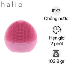 Máy rửa mặt dành cho da nhạy cảm Halio Sensitive Facial Cleansing & Massaging Device baby pink Limited Edition