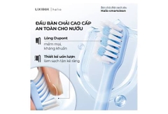 Bàn chải điện Halio Sonic SmartClean Electric Toothbrush Sky Blue