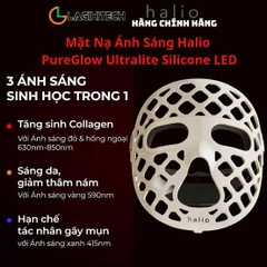 Mặt nạ ánh sáng Halio PureGlow Ultralite Silicone LED Face Mask