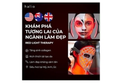 Mặt nạ ánh sáng Halio PureGlow Ultralite Silicone LED Face Mask