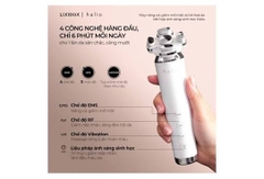Máy nâng cơ, giảm mỡ mặt & trẻ hoá da kết hợp ánh sáng sinh học Halio RevitaWave Skin Rejuvenator