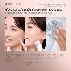Máy nâng cơ, giảm mỡ mặt & trẻ hoá da kết hợp ánh sáng sinh học Halio RevitaWave Skin Rejuvenator
