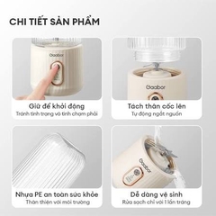 Máy xay sinh tố cầm tay FP03T-WH01A hiệu Gaabor
