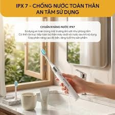 Bàn chải đánh răng điện BLUESTONE OCB-1015W