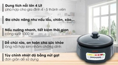 Nồi lẩu điện SUPOR HFK26EVN - 4L