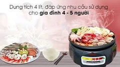 Nồi lẩu điện SUPOR HFK26EVN - 4L