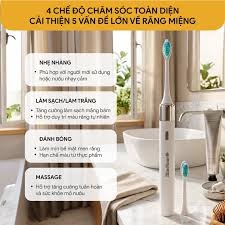 Bàn chải đánh răng điện BLUESTONE OCB-1015W