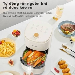 Nồi chiên không dầu AF-35M01A hiệu Gaabor (hộp in màu)
