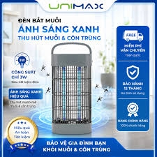 UMKV-3221L- Đèn bắt muỗi hoạt động bằng điện 3W