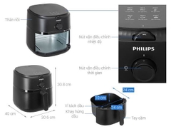 Nồi chiên không dầu Philips NA130/00
