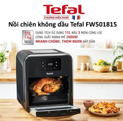 Nồi chiên không dầu Tefal 9 trong 1 Easy fry Oven & Grill FW501815