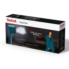 Bàn ủi hơi nước cầm tay Pure Pop Tefal DT2020E1, Màu xanh Mallard
