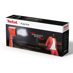 Bàn ủi hơi nước cầm tay Pure Pop Tefal DT2022E1, màu cam carrot