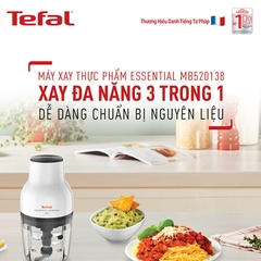 Máy xay thực phẩm Tefal 3 trong 1 MB520138 - 300W, 400mL