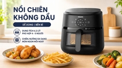Nồi chiên không dầu PHILIPS NA230/00-Đen