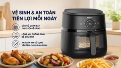Nồi chiên không dầu PHILIPS NA230/00-Đen
