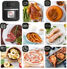Nồi chiên không dầu Tefal 9 trong 1 Easy fry Oven & Grill FW501815