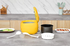 Nồi cơm điện tử Mini Tefal POP RK5352Y0, màu vàng