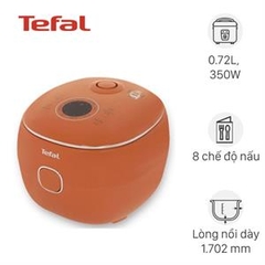 Nồi cơm điện tử Mini Tefal POP RK535TY0, màu cam đất