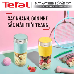 Máy xay sinh tố cá nhân Tefal LightMix BL1C07F0 - Hồng