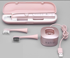 Bàn chải điện làm trắng răng Halio Sonic Whitening Toothbrush Rose Gold