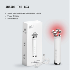 Máy nâng cơ, giảm mỡ mặt & trẻ hoá da kết hợp ánh sáng sinh học Halio RevitaWave Skin Rejuvenator