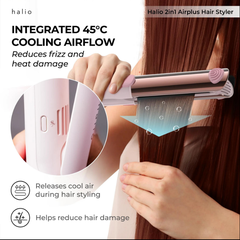 Máy Tạo Kiểu Halio 2in1 Airplus Hair Styler