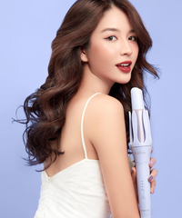Máy uốn tóc tự xoay Ion âm Halio instaCurl Premium Automatic Hair Styler Periwinkle
