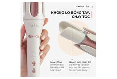 Máy uốn tóc tự xoay Ion âm Halio instaCurl Premium Automatic Hair Styler Periwinkle
