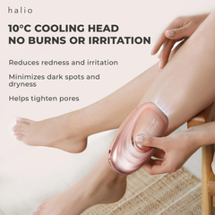 Máy triệt lông lạnh cá nhân Halio IPL Cooling Hair Removal Device