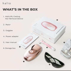 Máy triệt lông lạnh cá nhân Halio IPL Cooling Hair Removal Device