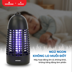 UMKV-030WL-B - Đèn bắt muỗi hoạt động bằng điện (Đen) 3W