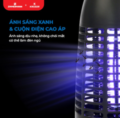UMKV-030WL-B - Đèn bắt muỗi hoạt động bằng điện (Đen) 3W