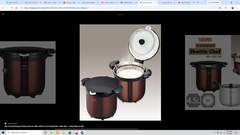 Nồi ủ chân không, không hoạt động bằng điện, hiệu Thermos, Model: KBG-4500(CBW), màu nâu, dung tích 4.5L, mới 100%