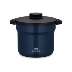 Nồi ủ chân không, không hoạt động bằng điện,hiệu Thermos, Model: KBJ-4502 NVY, màu xanh Navy, dung tích 4.3L, mới 100%