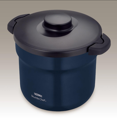 Nồi ủ chân không, không hoạt động bằng điện,hiệu Thermos, Model: KBJ-4502 NVY, màu xanh Navy, dung tích 4.3L, mới 100%