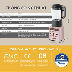Máy xay nấu đa năng BLUESTONE BLB-6029