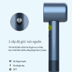 UM_8001HDC_BLUE-Máy sấy tóc hoạt động bằng điện (màu xanh)