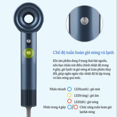 UM_8001HDC_BLUE-Máy sấy tóc hoạt động bằng điện (màu xanh)