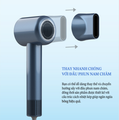 UM_8001HDC_BLUE-Máy sấy tóc hoạt động bằng điện (màu xanh)