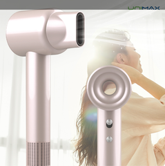 UM_8001HDC_PINK-Máy sấy tóc hoạt động bằng điện (màu hồng)