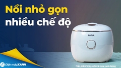 Nồi cơm điện tử Mini Tefal POP RK5354Y0, màu xanh