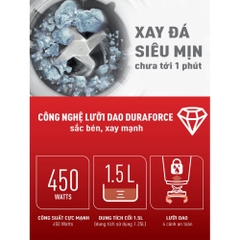 Máy xay sinh tố Tefal Blendeo+ BL2C1166 - 450W, 1.25L