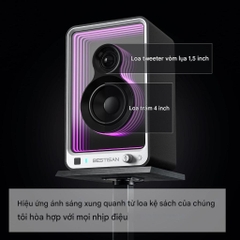 Bộ loa kiểm âm BESTISAN SR15 công suất 50W, bluetooth nhiều cổng kết nối - Hàng chính hãng