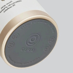 Ly giữ nhiệt BST Hoa Sơn Trà GERM (Đen 500ml) - Ly giữ nhiệt mùa hè - Bảo hành chính hãng 12 tháng