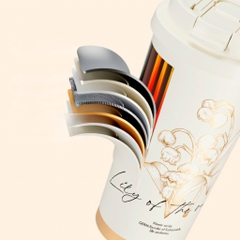 Ly giữ nhiệt BST Hoa huệ thung lũng GERM 500ml - Bảo hành chính hãng 12 tháng