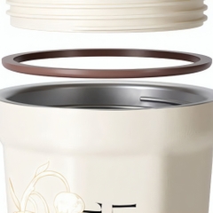 Ly giữ nhiệt BST Hoa huệ thung lũng GERM 390ml - Bảo hành chính hãng 12 tháng
