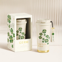 Ly giữ nhiệt BST Cỏ Bốn Lá GERM 500ml - Ly giữ nhiệt mùa hè - Bảo hàng chính hãng 12 tháng