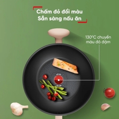 Bộ 5 món nồi chảo Tefal So matcha 20cm, chảo sâu 28cm, nồi 24, xẻng, muôi | B/H Chính Hãng 2 năm